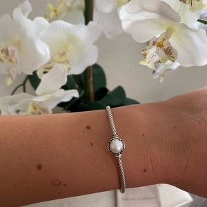 David Yurman Pearl Bracelet 3mm